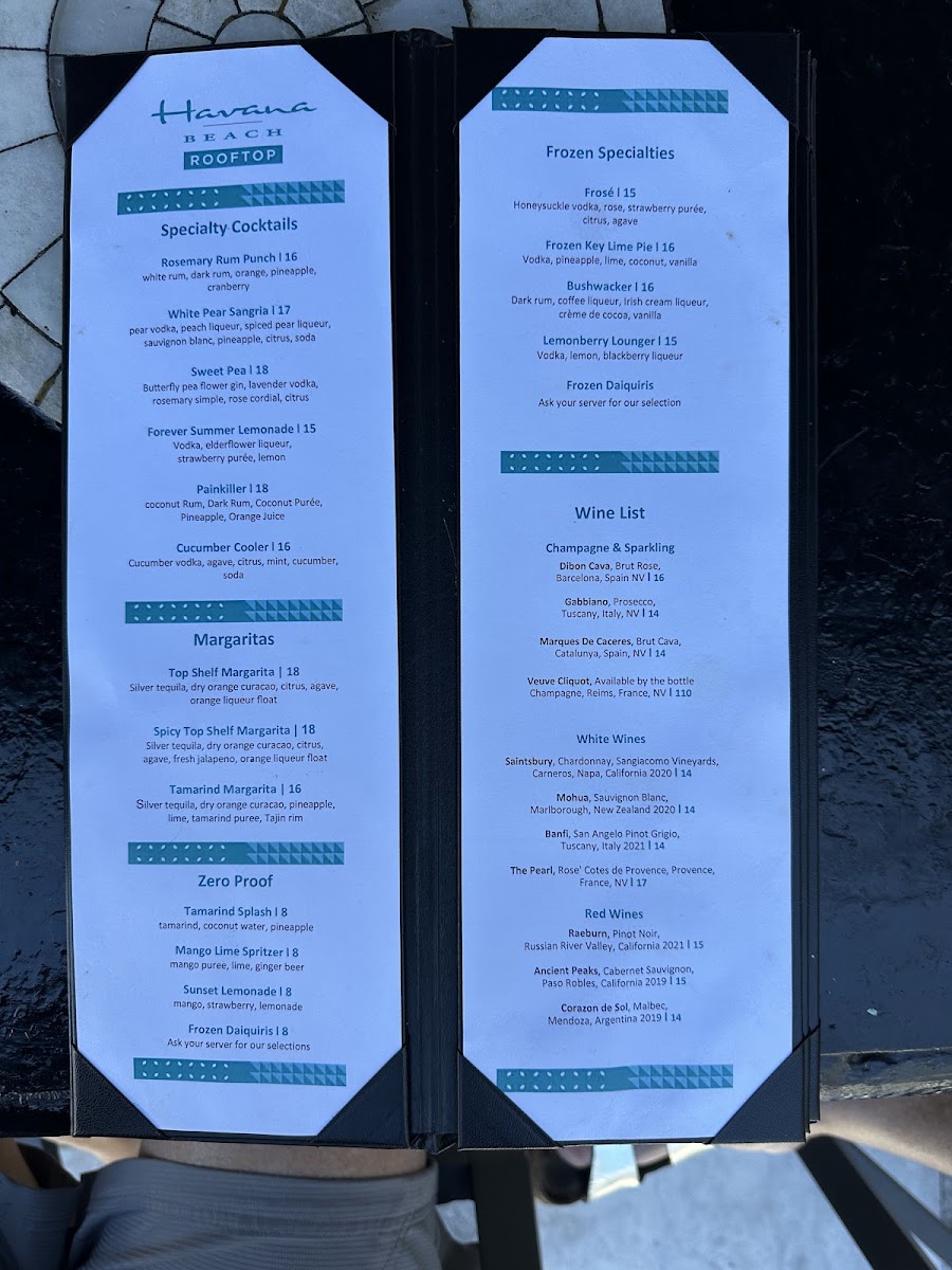 Pescado Seafood Grill & Rooftop Bar Menu - Image 3