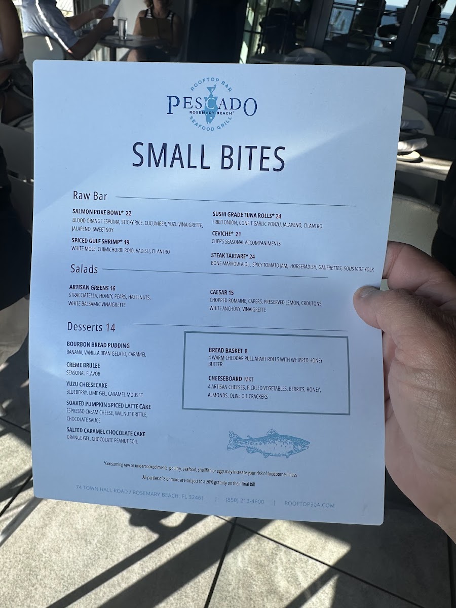 Pescado Seafood Grill & Rooftop Bar Menu - Image 5